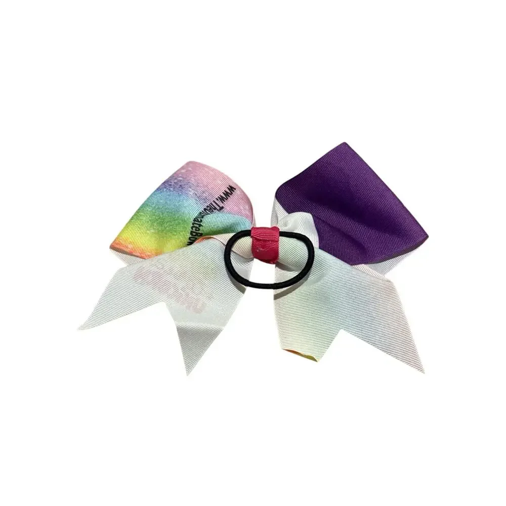 The Ultimate Bow Girls Rainbow Unicorn Hair Tie with Bow Girls